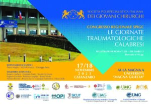 La SPIGC organizza a Catanzaro le “Giornate Traumatologiche Calabresi”