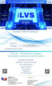 🌍 International Live Venous Symposium (iLVS) 2025: l’eccellenza flebologica internazionale torna in Calabria